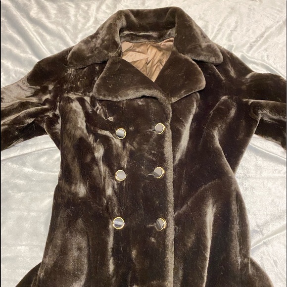 Women’s Vintage Long ‘Fur’ Coat by Borgazia - Picture 5 of 13